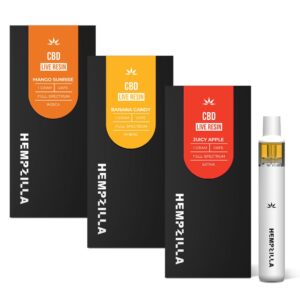 Hempzilla CBD Live Resin 1G Vape