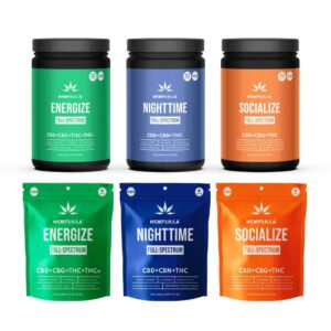 Hempzilla CBD Vegan Vibe Gummies