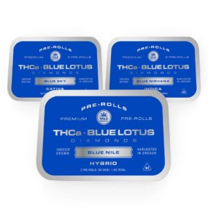 Blue Lotus THCa Liquid Diamond Pre-Rolls