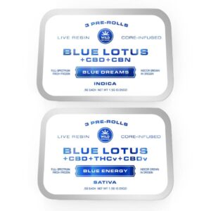 Blue Lotus CBD THCv Pre-Rolls