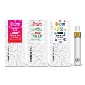 Wild Orchard Knockout HHC-R Live Resin Vapes 0.5 Grams