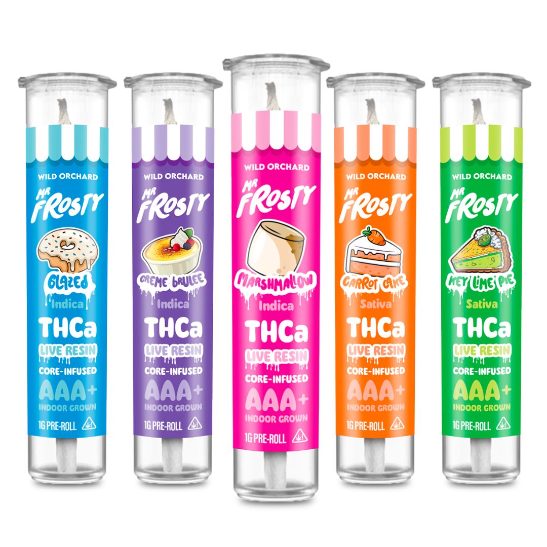 Mr. Frosty THCa Core-Infused Pre-Rolls