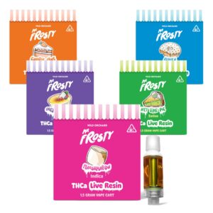 Mr. Frosty Live Resin THCa 1.5G 510 Cart